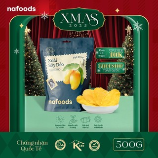  Xoài Sấy Dẻo Không Đường NAFOODS  - Túi 500g 