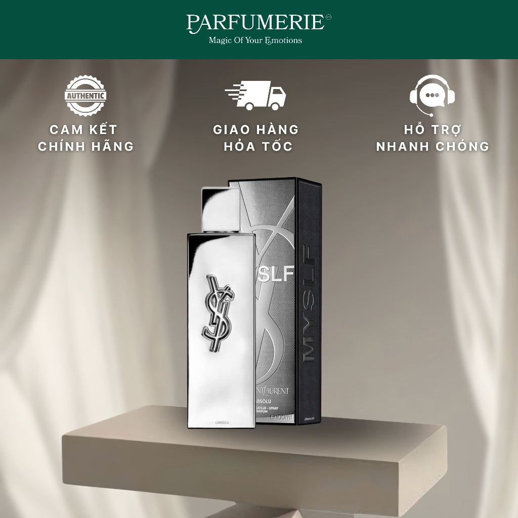 [Fullbox 100ml] Nước hoa nam MYSLF L’Absolu Parfum hương thơm mạnh mẽ, nam tính