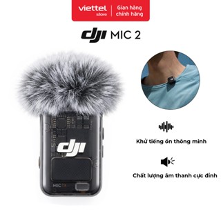 DJI Thiết Bị Quay Vlog Mic 2 Không Dây Khử Ồn Mạnh Mẽ, Camera Hành Động (DJI Mic 2)