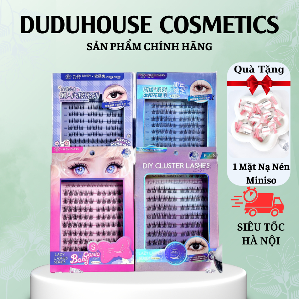 Mi Giả Make Up mắt Mlen Diary Baby Comic, Sunflower, mongmong Duduhouse