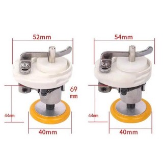 bộ đánh suốt, đánh chỉ máy 1 kim liền trục phi 52 và phi 54, zoang cao su đánh chỉ