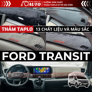 Thảm taplo FORD TRANSIT Thảm Phủ Taplo Ô Tô 13 Chất Liệu Da Nhung Chống Nắng Chống Chói Bảo Vệ Taplo AD AUTO 