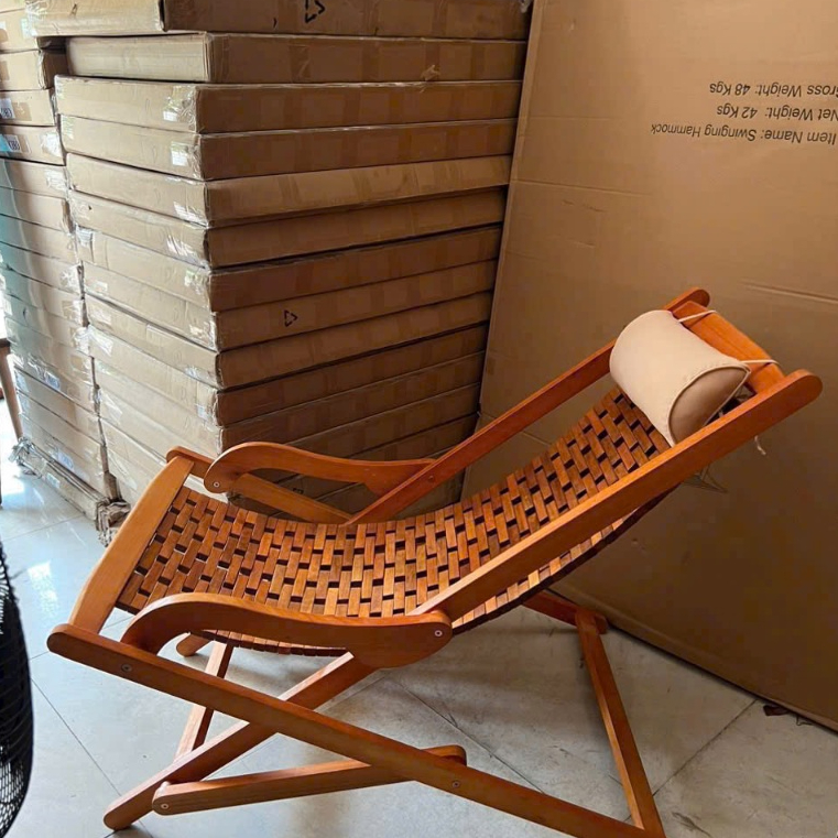 Ghế gỗ thư giãn,võng gỗ thư giãn bập bênh