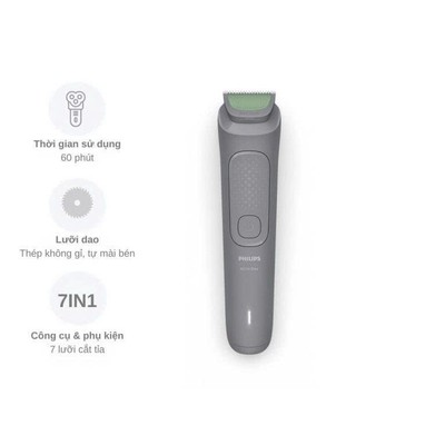 Máy tỉa 7 trong 1 Philips MG3911/15 - Hàng chính hãng bảo hành 24 tháng