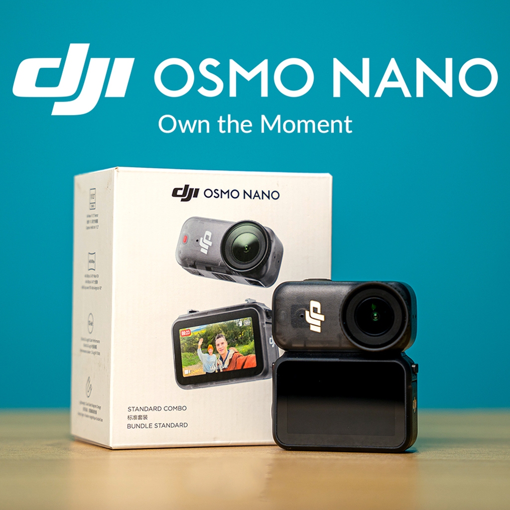 Camera Hành Động DJI Osmo Nano Siêu Nhẹ, Màn Hình OLED, Quay Video Lên Đến 4K/60fps | BigBuy360 - bigbuy360.vn