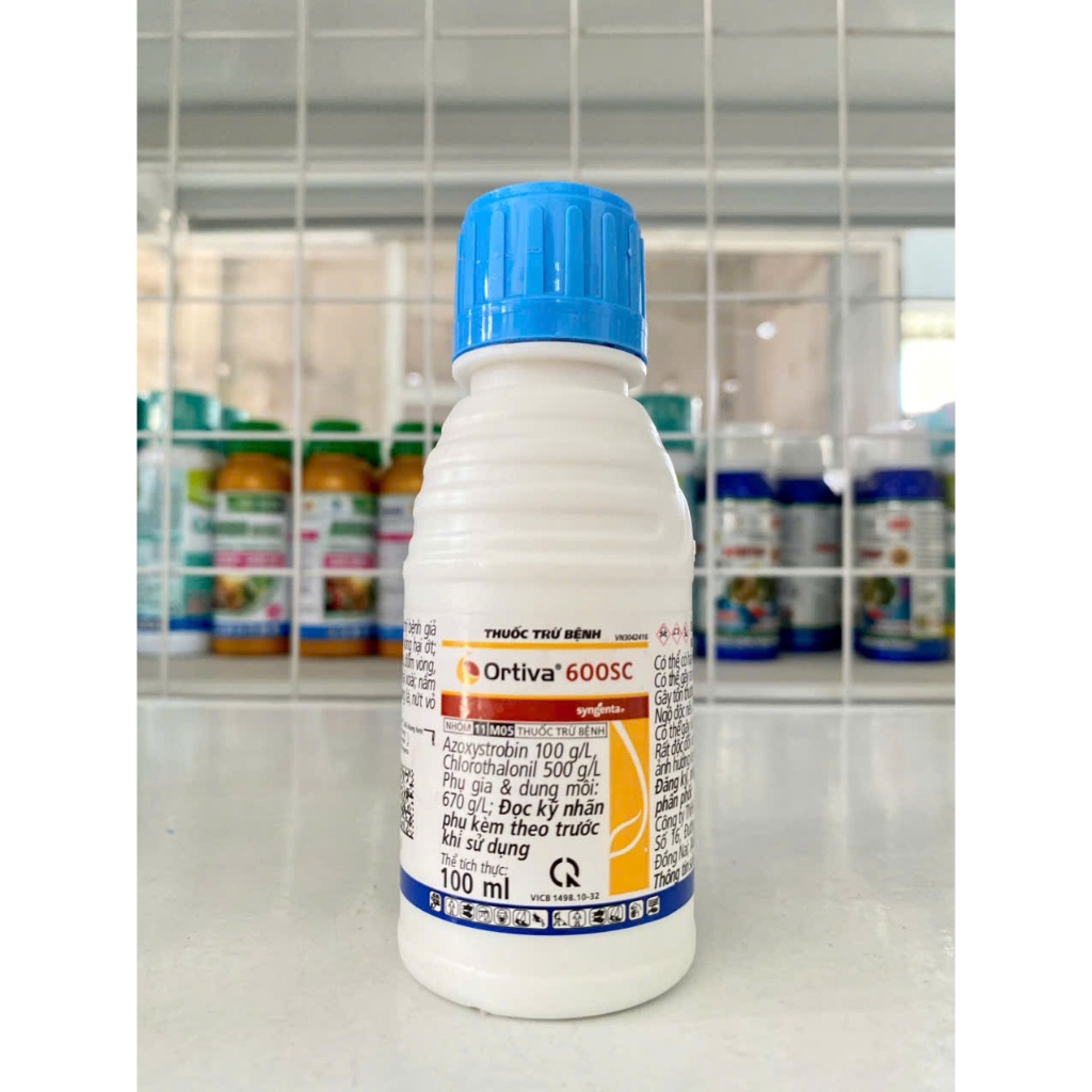 Ortiva® 600SC 100ml Syngenta - thán thư, đốm lá, sương mai