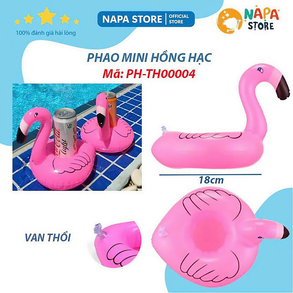 [ QUÀ TẶNG HỒNG HẠC] Phao Mini Hình Hồng Hạc - Phao Nhỏ Các Hình Ngộ Nghĩnh Đáng Yêu