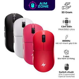  Chuột Gaming ATK Dragonfly A9 SE | Plus | UltraMax | Ultimate – PAW3950Ultra - Bảo Hành 12 Tháng 