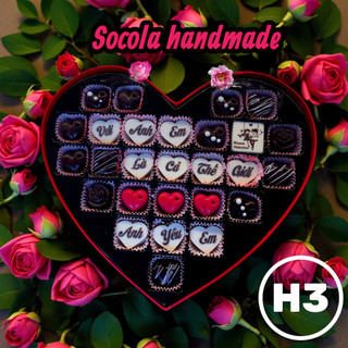 (Mẫu đặc biệt) Socola valentine (viết chữ theo yêu cầu)