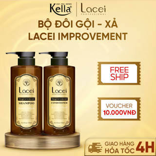  Combo dầu gội xả Lacei Improvement 500ml - 750ml 