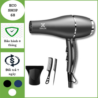Máy Sấy Tóc Salon 2200W Cao Cấp, Sấy Ion Âm Không Hư Tổn Tóc