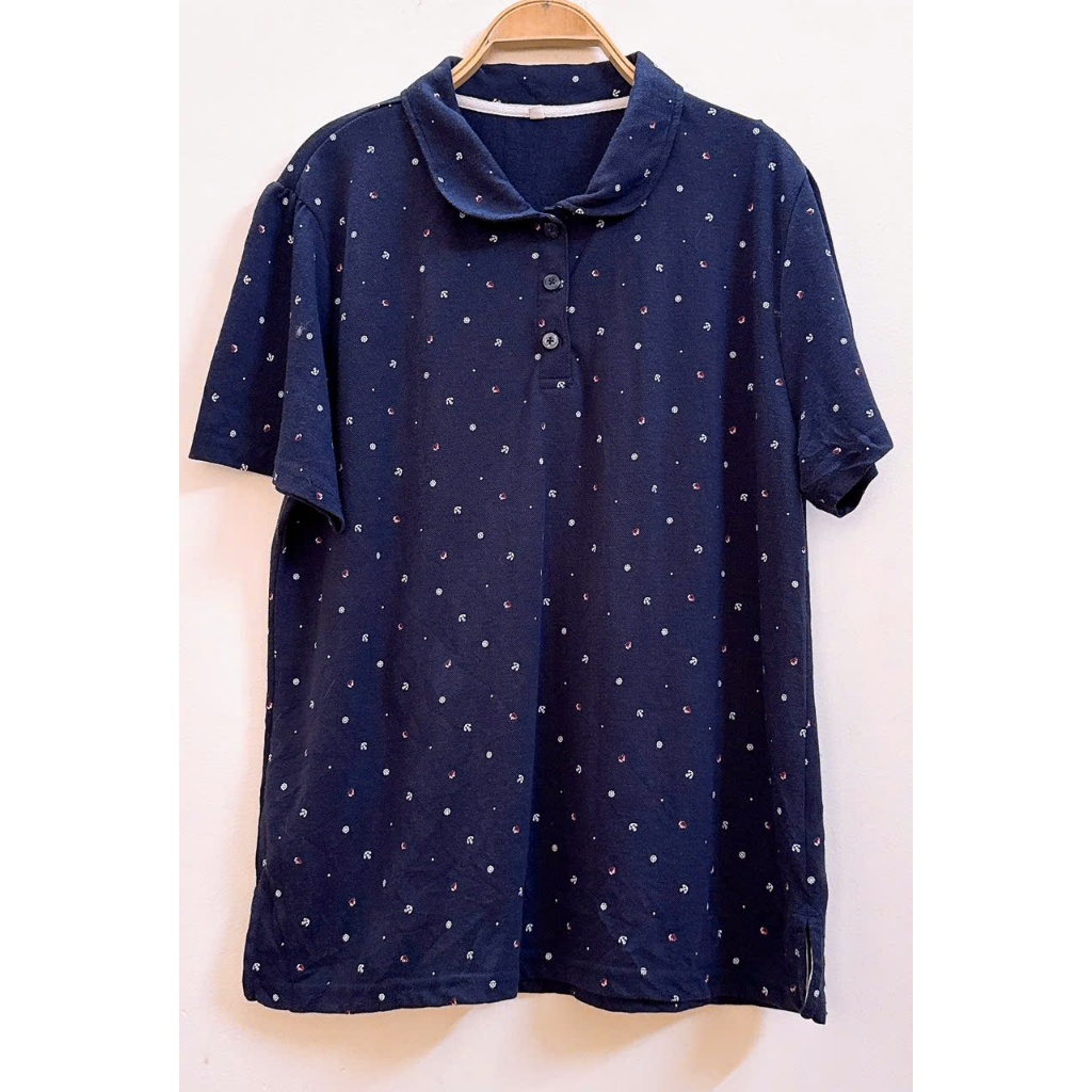 Áo thun Nhật có cổ của nữ - 2 Hand (Size XL-2XL).Women's Japanese Polo Shirt - 2 Hand (Size XL-2XL)