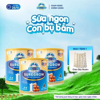 Combo 3 Hộp Sữa Bột Dinh Dưỡng SureGrow 1 – Hỗ Trợ Tiêu Hóa, Bổ Sung Lợi Khuẩn – Mát Dễ Uống – 600g Nhập Khẩu Úc