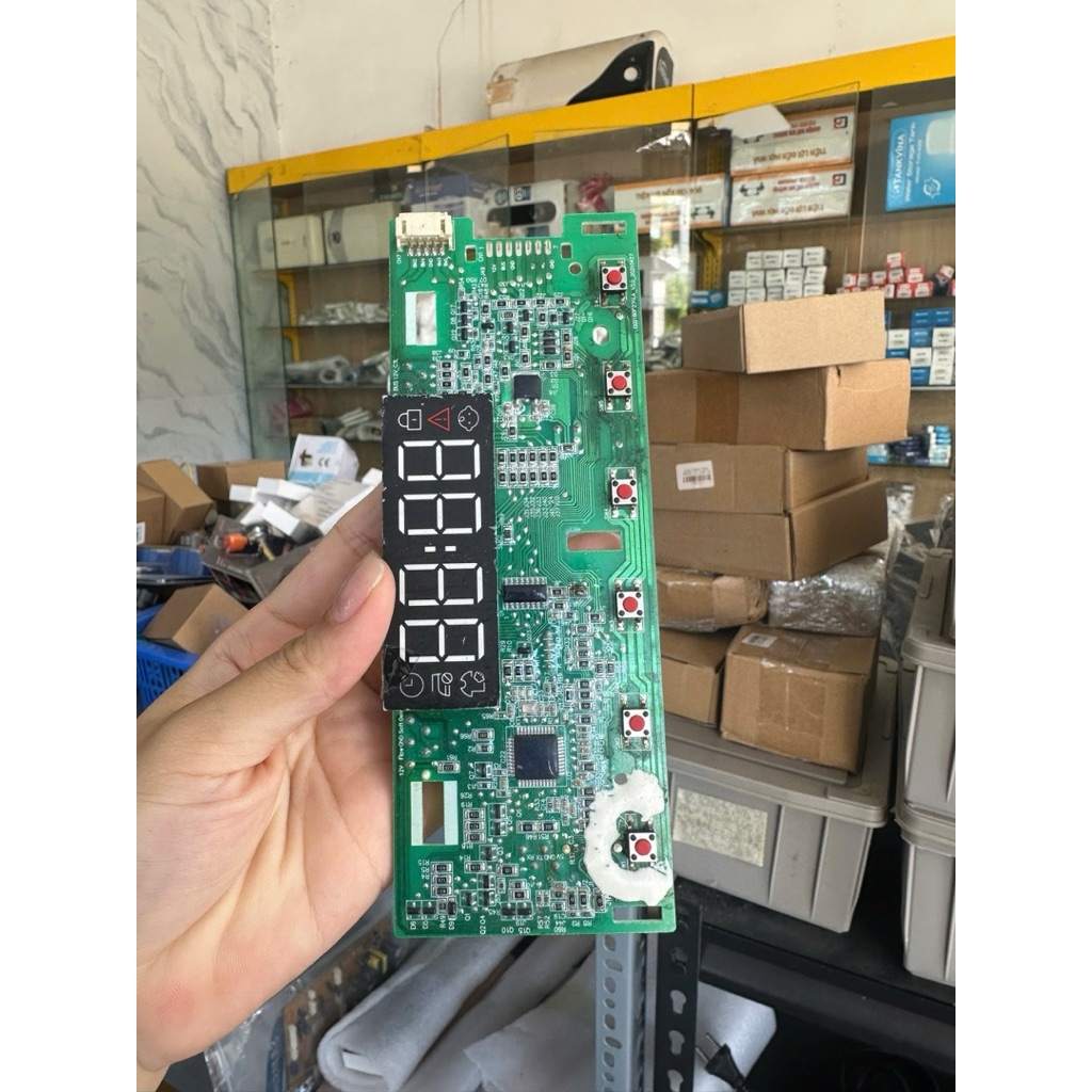 Bo Mạch Điều Khiển, Hiển Thị Máy Giặt AQUA Model AQD- A802G, A902G, A10002G (Dùng Chung) Mới