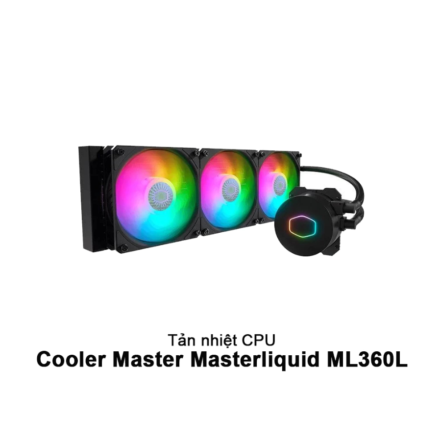 Tản nhiệt CPU Cooler Master Masterliquid ML360L - Hàng chính hãng