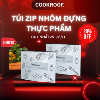  Combo 20 Túi Zip Bạc Nhôm Đựng Thực Phẩm Tươi Sống – Chống Ẩm Bảo Quản Tủ Lạnh Cấp Đông – Có Size 