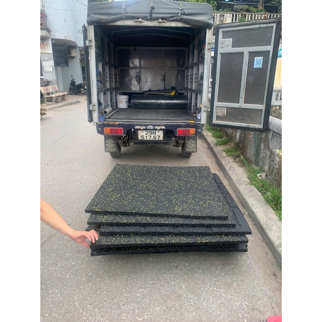 Tổng Kho Gạch cao su Gym , Khu vui chơi dầy từ 1,5cm đến 5cm ( liên hệ shop báo giá )