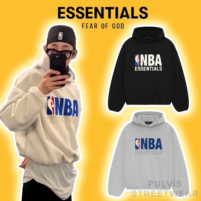 ⚡️[Mirror Quality] - Áo Hoodie FOG Fear of God ESSENTIALS x NBA Hoodie, Áo hoodie FOG nam oversize, 