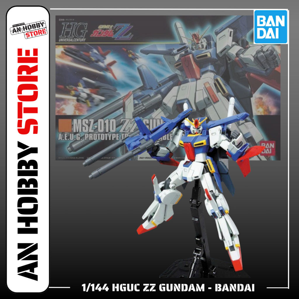 [HÀNG CÓ SẴN] BANDAI mô hình lắp ráp HG 1/144 MSZ-010 ZZ Gundam