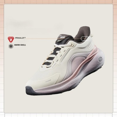 Giày Thời Trang Đệm Êm, Chống Thấm Nước Thể Thao Nữ Li-Ning SOFT PLUS 2 AGLV084-4V
