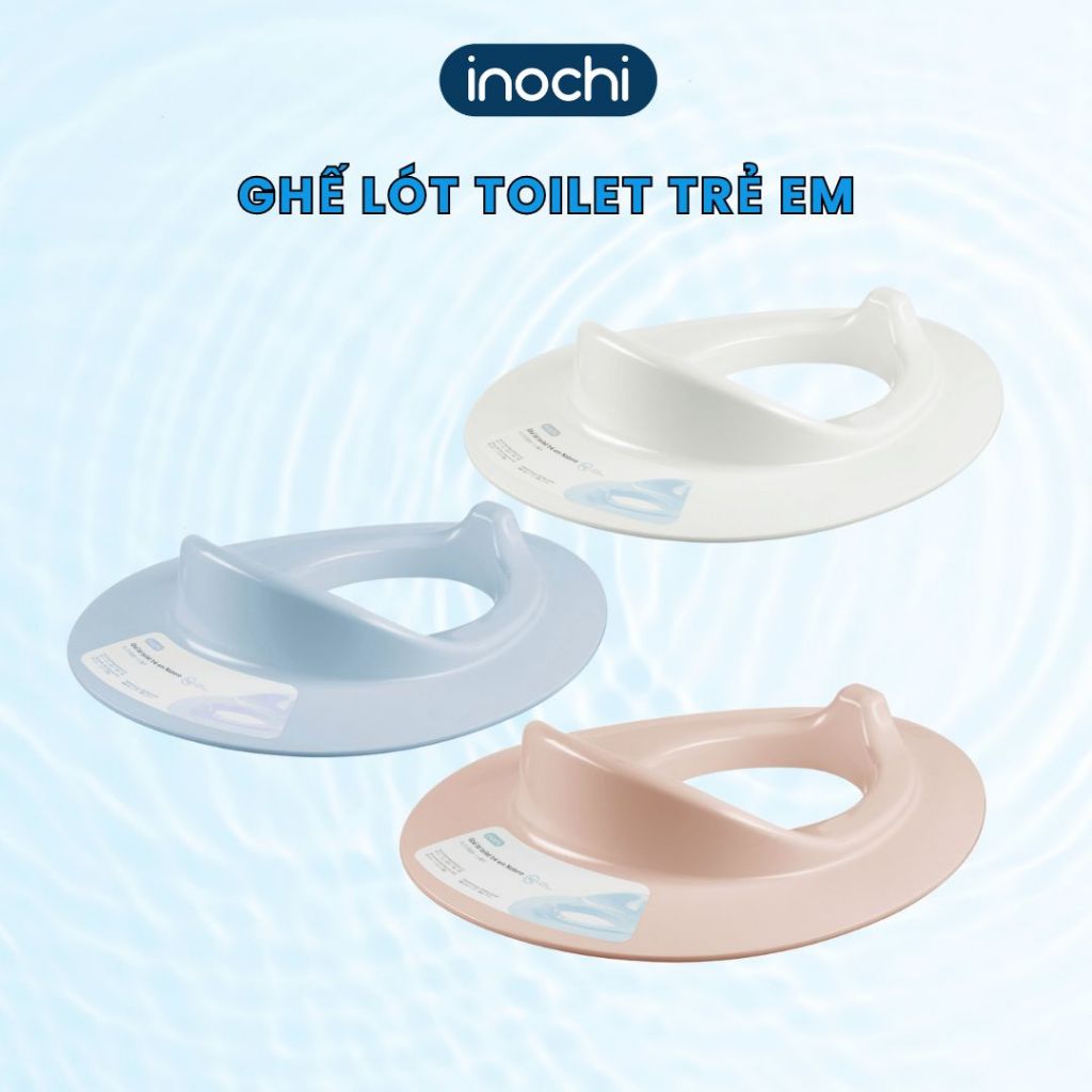 Ghế tập ngồi toilet, lót toilet trẻ em Notoro - INOCHI nhựa cao cấp chắc chắn, an toàn cho trẻ nhỏ