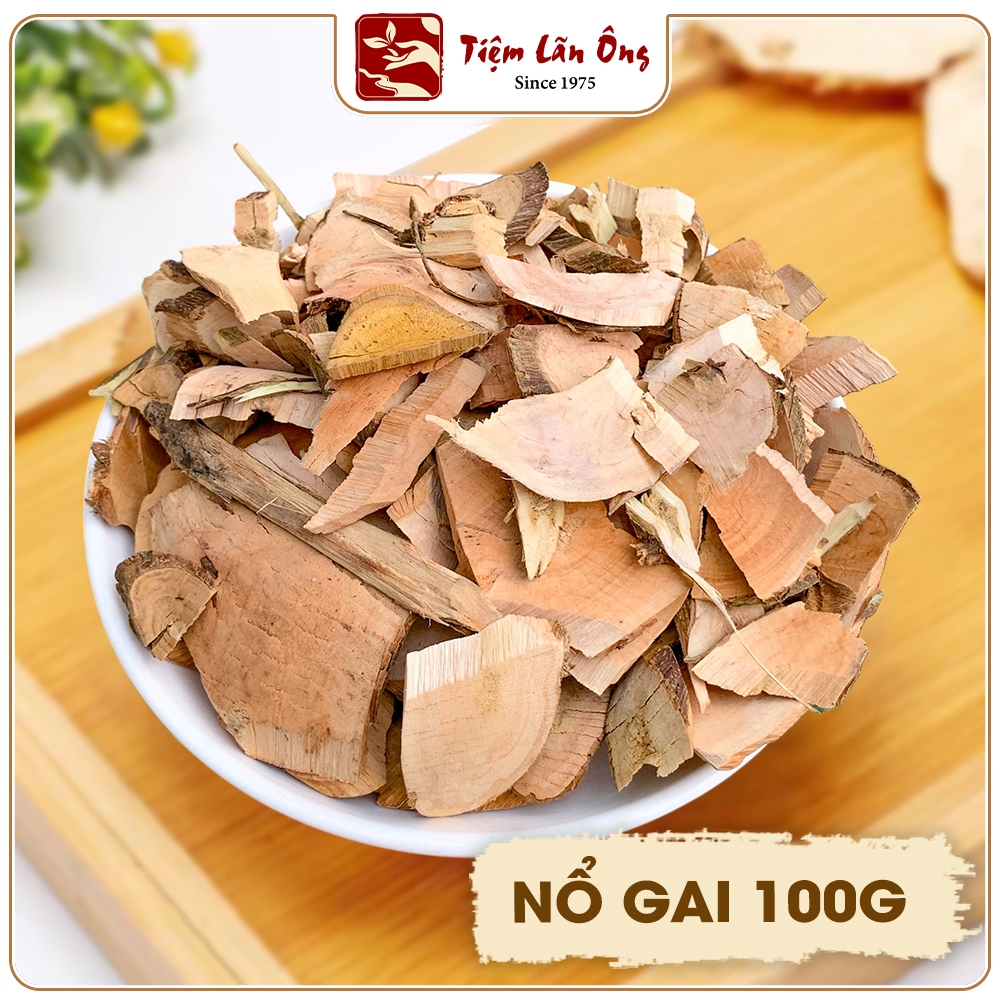 Nổ gai 100g, cây bỏng nổ khô, thái lát, sạch, thơm - Tiệm Lãn Ông