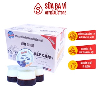  Sữa Chua Nếp Cẩm Ba Vì Zmilk 12 Hũ 6 Hũ 