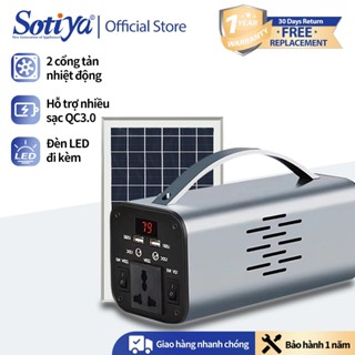  Trạm điện sạc nhanh 350w 109600mah Máy phát điện gia đình công suất lớn với tấm pin mặt trời 