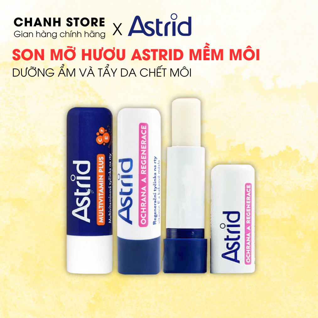 Son dưỡng Astrid tái tạo môi từ mỡ hươu CHANH COSMETICS