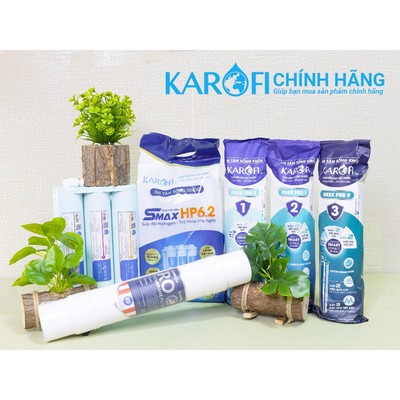 [CHÍNH HÃNG 100%] Bộ 10 Lõi Lọc Karofi Công Nghệ RO Cắm Nhanh, Chính Hãng 100%, Có Mã Xác Thực