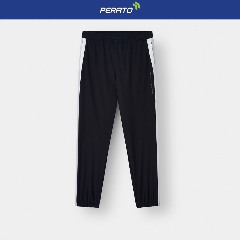 Quần Gió Dài Nữ PERATO Can Phối Lót Vải Lưới Thoáng Khí TBQGW5W021