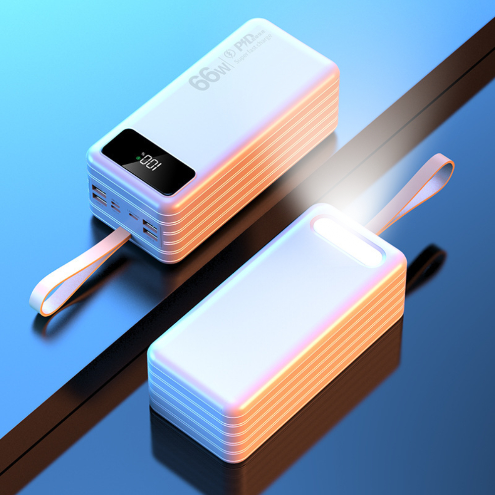 Pin Dự Phòng Dung Lượng Khủng 100000mAh 120000mah Sạc Nhanh 22.5w Tích Hợp 7 Cổng Sạc