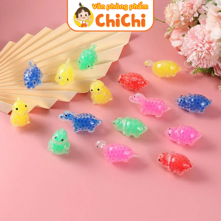 Combo 10 squishy mini có hạt 🎀 squishy bóp mềm giảm stress cực vui, đồ chơi squishy mini bóp tay mềm