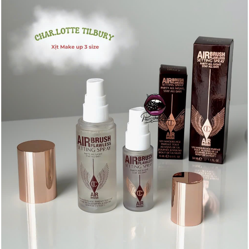 [Hàng chính hãng] Xịt khoá makeup Charlotte Tilbury Airbrush