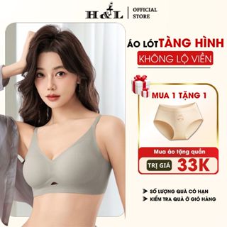   Deal Shock  Áo Lót Nữ Chất Su Không Gọng - Áo Bra Mút Dày 1.5CM Nâng Đỡ Vòng 1 HL BOUTIQUE A1289 