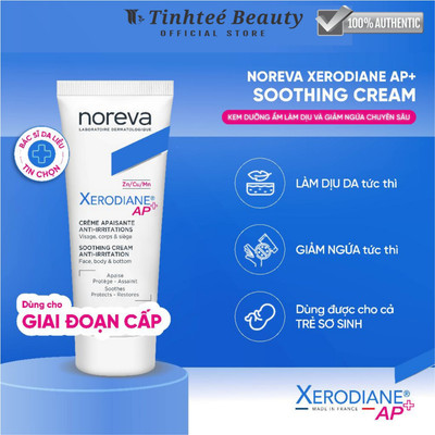 Kem dưỡng cho da cơ địa làm dịu và cấp ẩm tức thì Noreva Xerodiane AP+ Soothing Cream 40ML