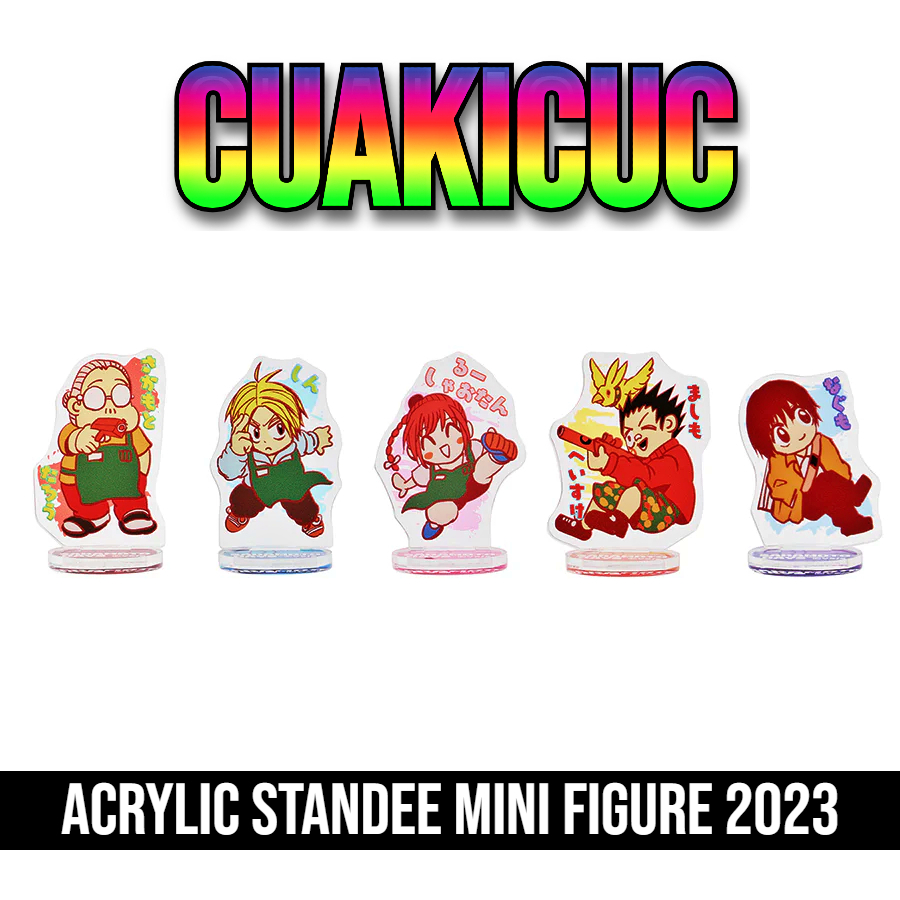 [HÀNG SẴN/CHÍNH HÃNG] Sakamoto Days Standee Acrylic Mini Figure 2023 - Đồ Trưng Bày - Shin/Taro/Lu/H