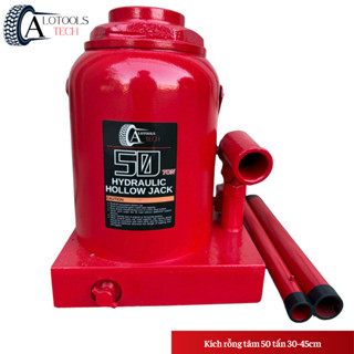  Kích rỗng tâm 50 tấn con đội rỗng tâm kích rỗng tâm hoạt động thủy lực Alotools 