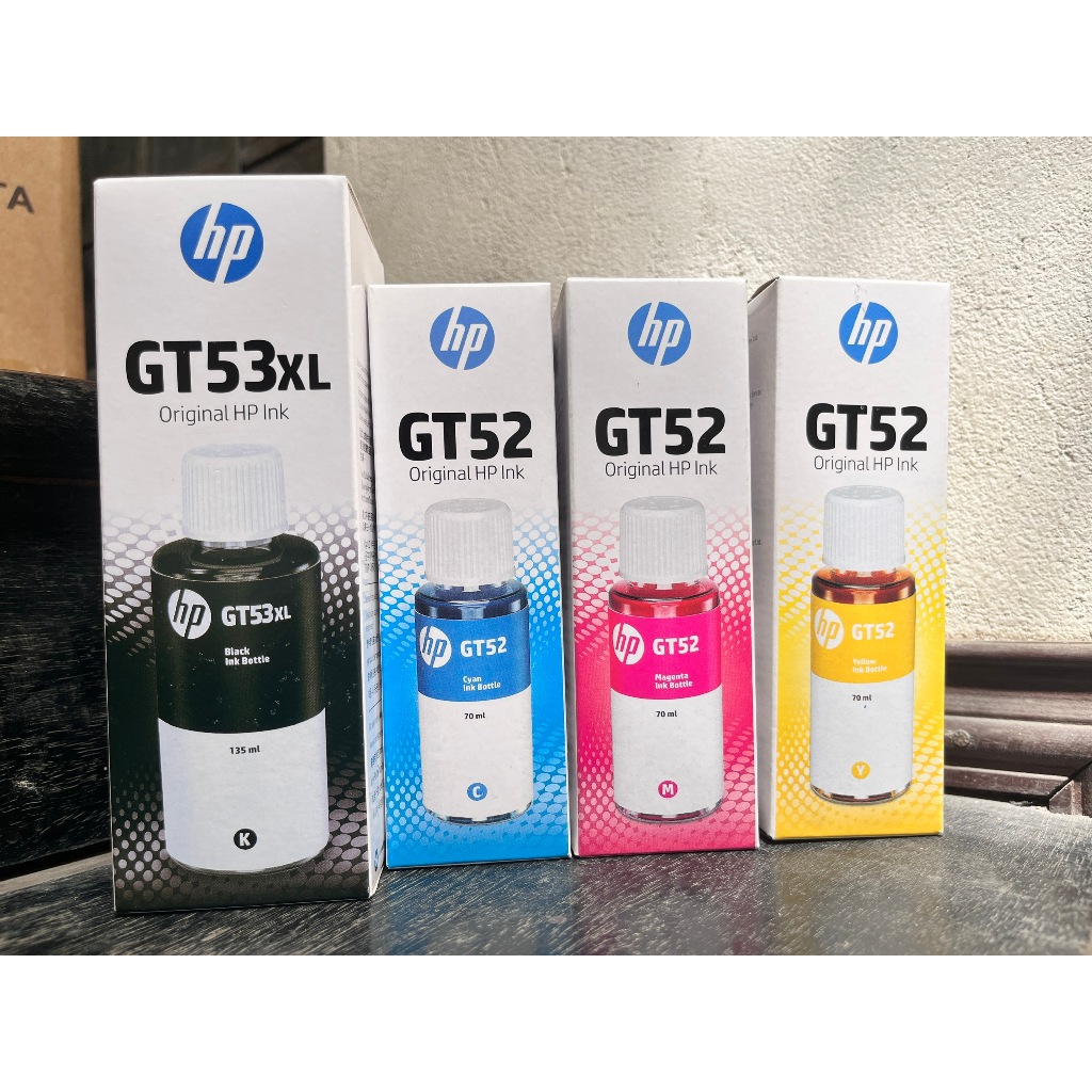 Mực HP GT53, GT52 Chính Hãng dành cho máy in HP GT 5810, 5820, Tank 215, 315, 415, 580, 585