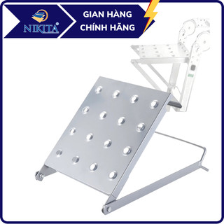 Phụ kiện thang - Bậc thang phụ bản rộng bền chắc, giúp tăng diện tích mặt đứng khi dùng thang