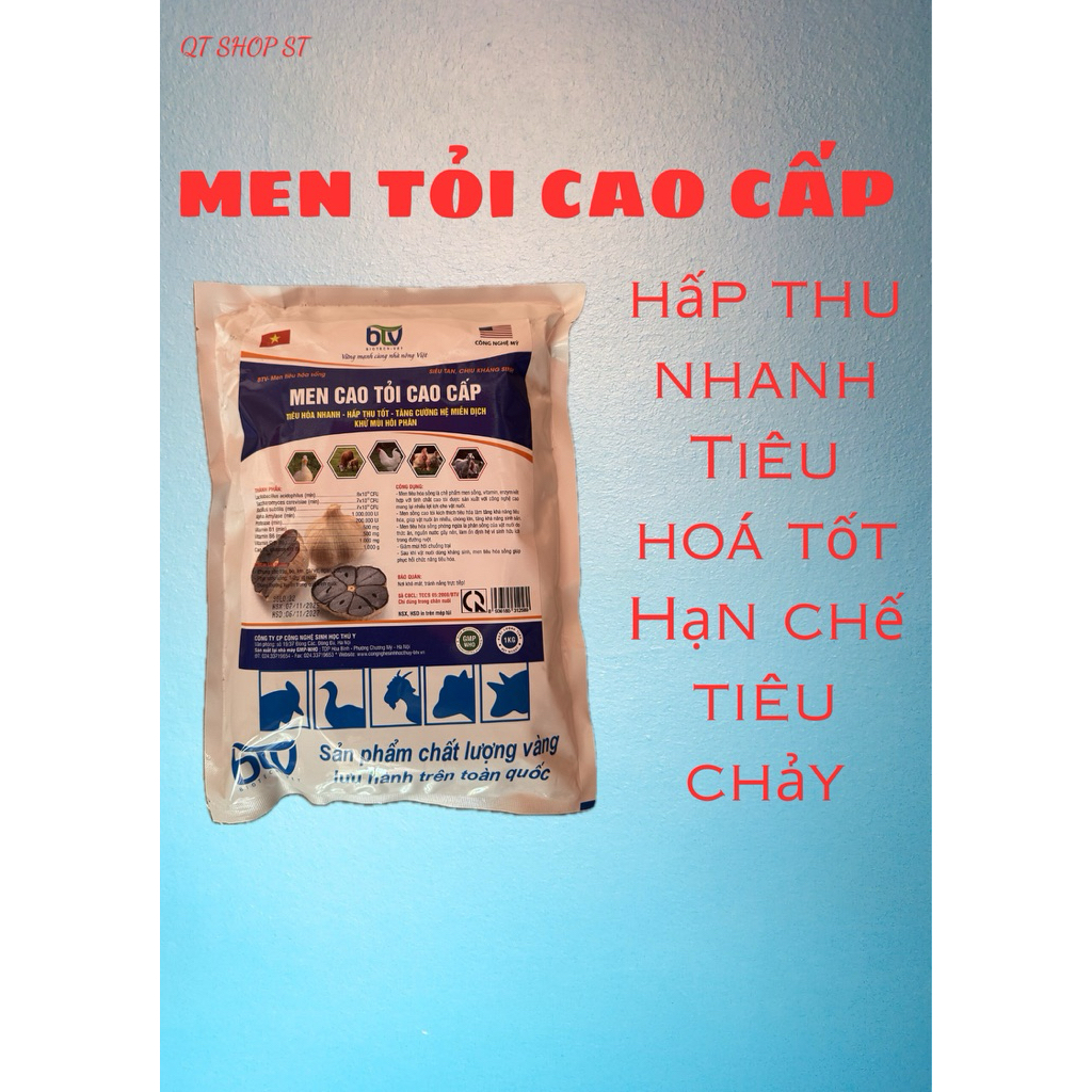 MEN CAO TỎI CAO CẤP 1kg(10/1) tiêu hoá tốt, hạn chế mùi hôi