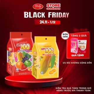  Kẹo dẻo trái cây LOT 100 Richy vị xoài  tổng hợp 