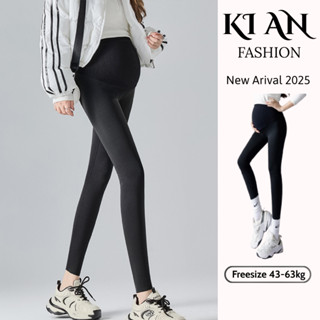  Quần legging bầu Ki An loại1 hình mèo  chất đẹp uni KO phải cotton💕 nâng mông có giãn 4 chiều💕free size QB209 