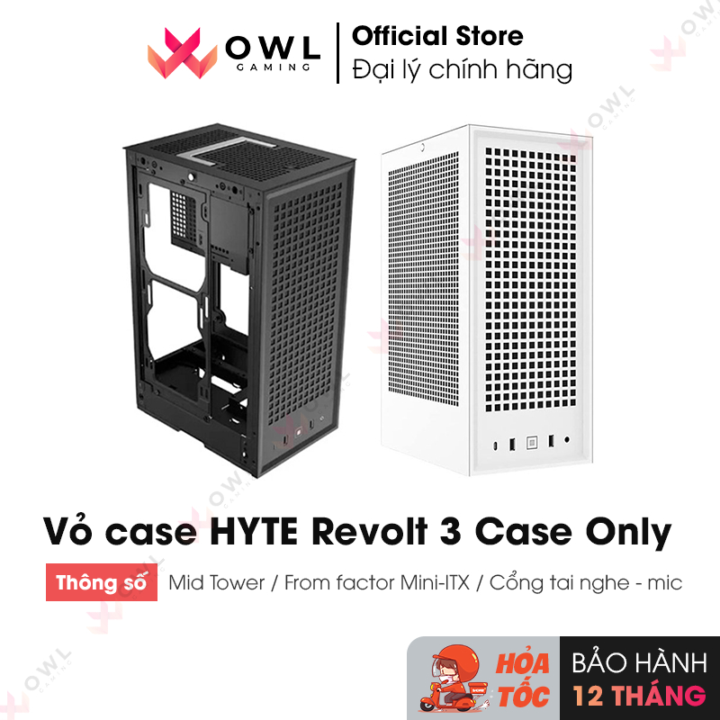 Vỏ case HYTE Revolt 3 Case Only (hàng chính hãng)