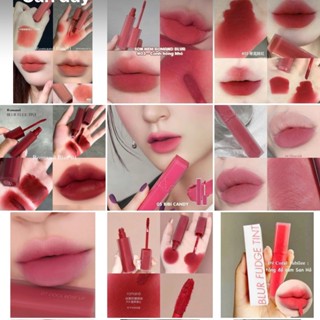  Son Kem Lì Romand Blur FuDge Tint Hàn Hot chất son mịn đẹp dễ tán cho độ bám lỳ và che phủ vân môi cuốn hút 