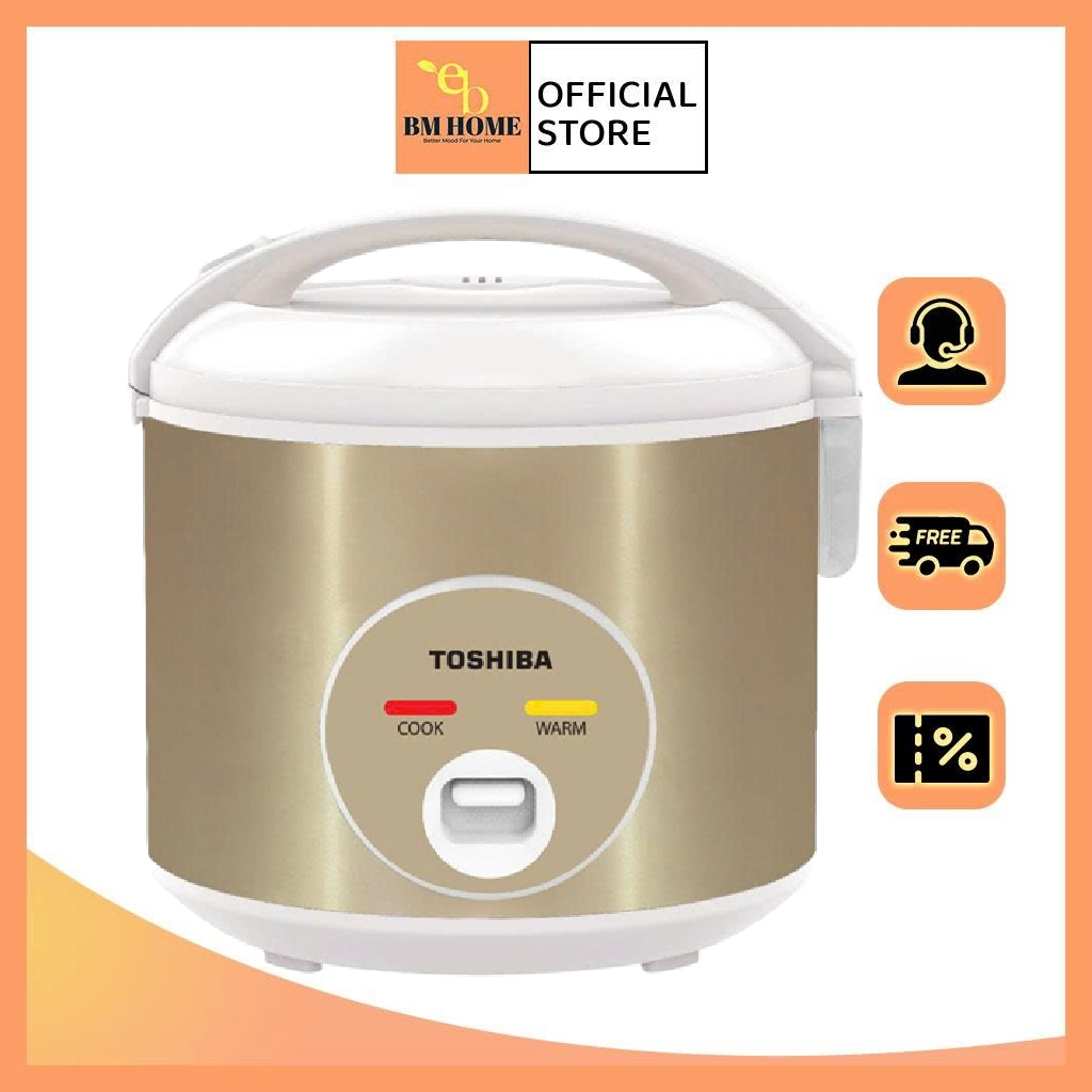 Nồi cơm điện Toshiba RC-10JH1TVN(N)/Toshiba RC-18JH1TVN(N) - Bảo hành chính hãng 12 tháng
