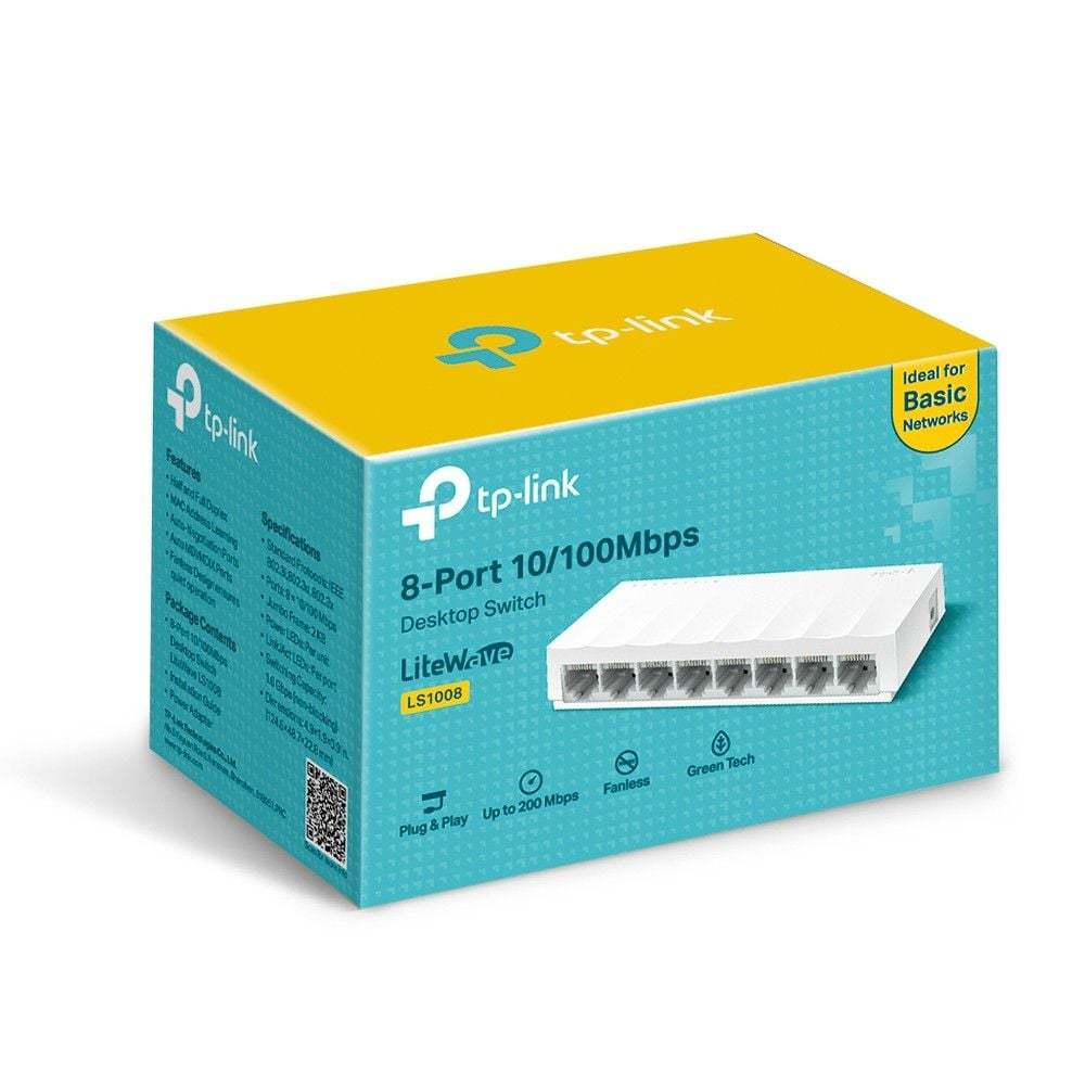 Bộ Chia Mạng TP-Link LS1008 8 Cổng, Tốc Độ 10/100Mbps