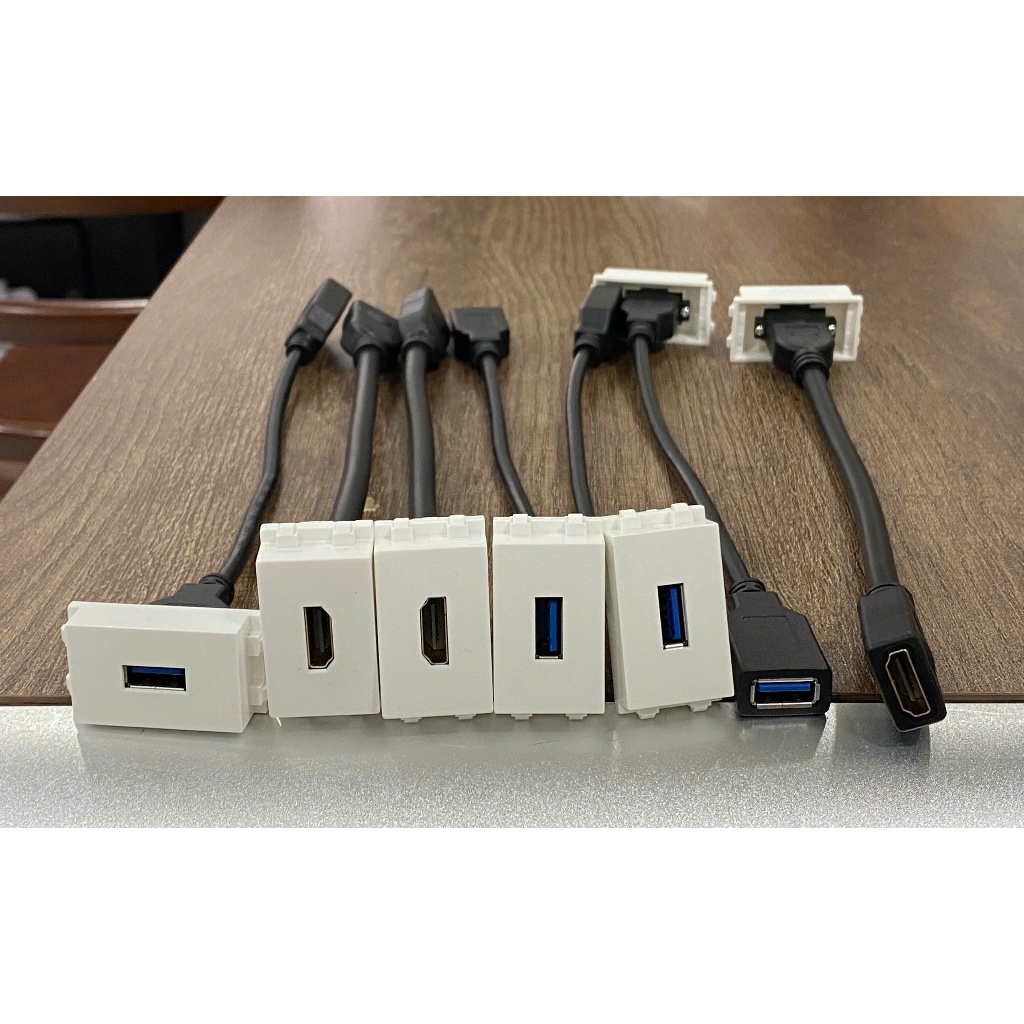 Ổ cắm HDMI ACT-WH1080-L20, Ổ cắm USB ACT-U1080-L20 hãng Ancomteck Wide