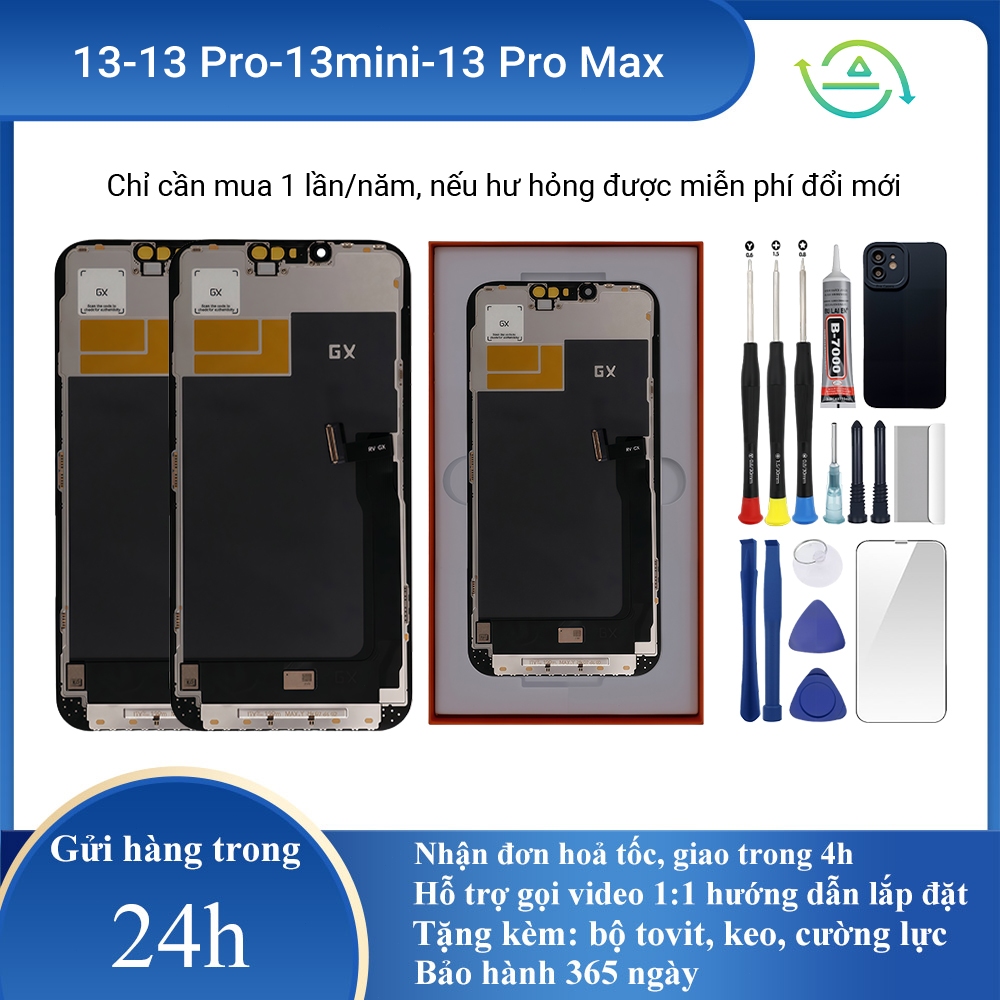 Màn hình GX TFT chính hãng tương thích với iPhone 13/13 Pro/13 mini/13 Pro Max , Bảo hành 12T