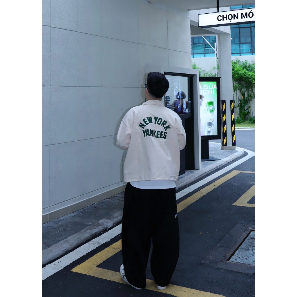[ CHÍNH HÃNG ] Áo Khoác Varsity - Jacket New Era NY Yankees Unisex Nam Nữ